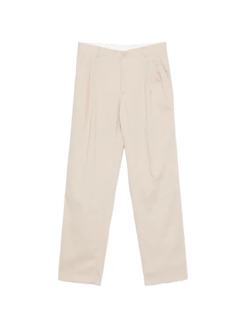 Manuel Ritz pleated-detail straight-leg trousers