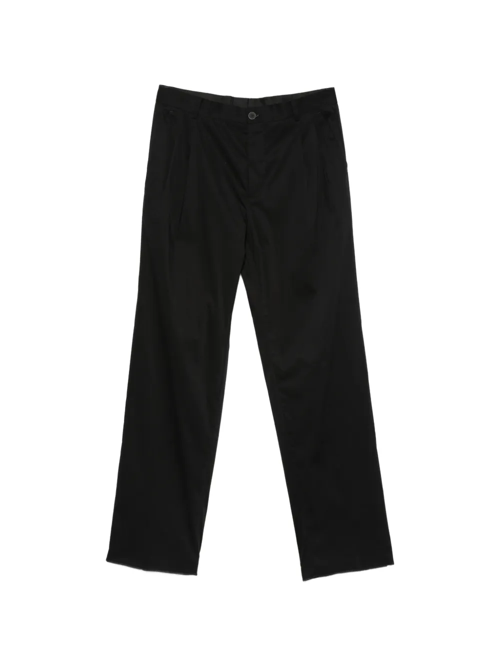 Manuel Ritz pleated-detail trousers - Schwarz