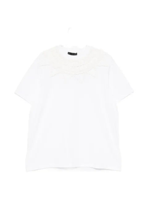 RAXXY quilted-detail T-shirt