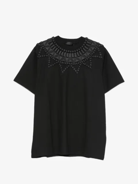 RAXXY quilted-detail T-shirt