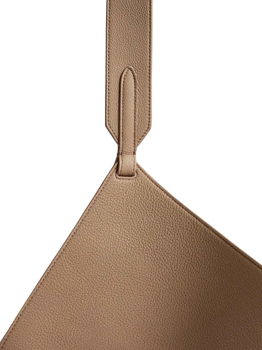 KHAITE Lotus kleine shopper Beige