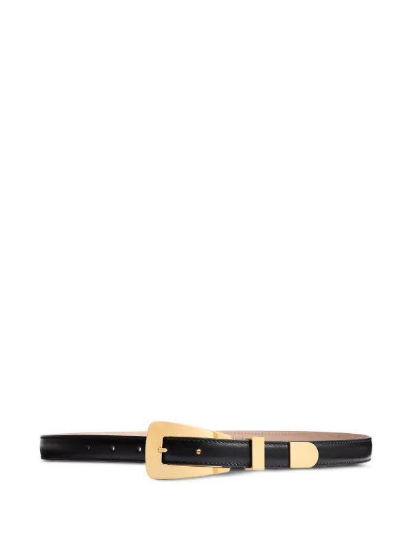 Khaite Small Lucca Belt in Black