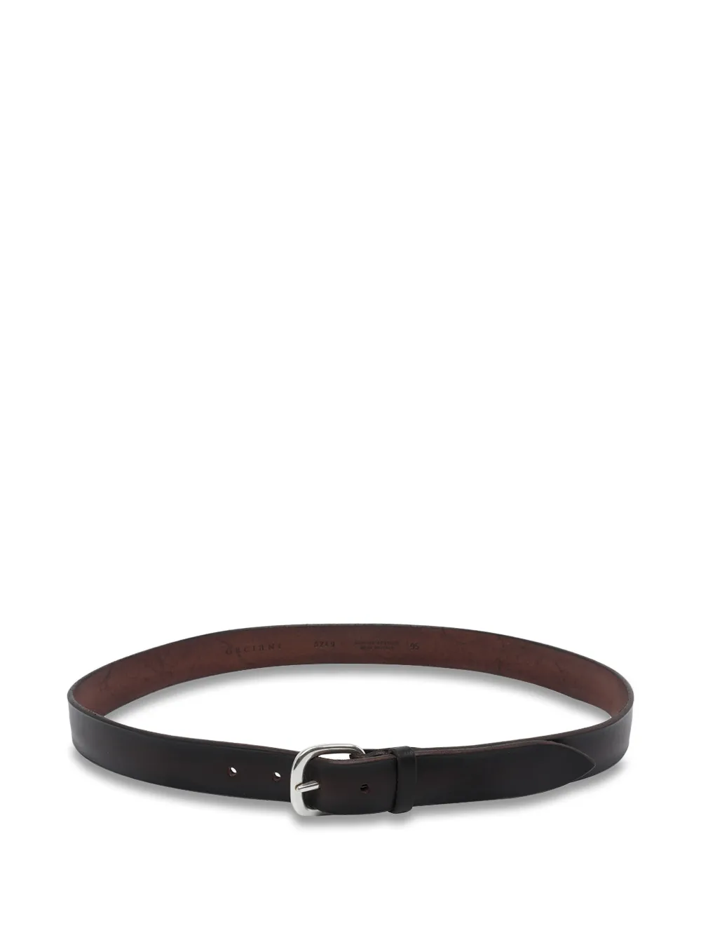 Orciani Bull soft-leather belt - Marrone