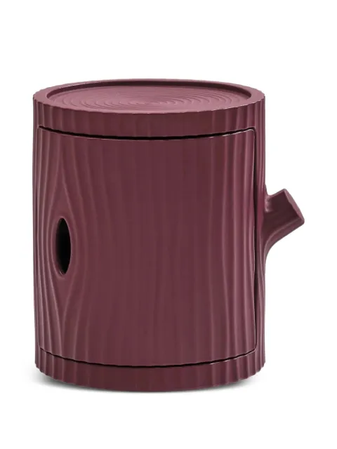 Qeeboo wood-effect tree-trunk cabinet