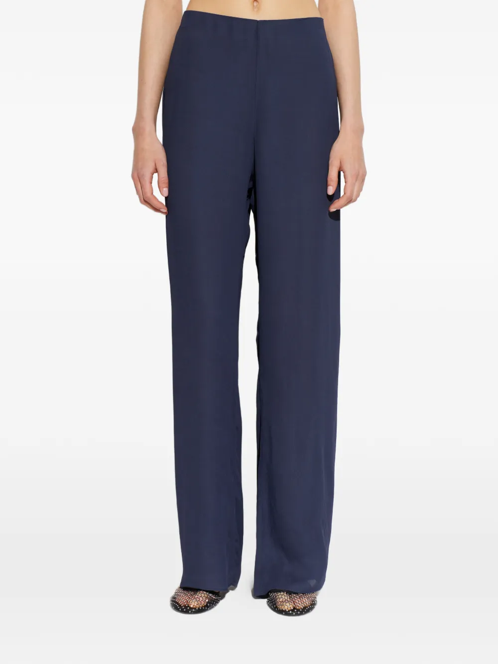 Cult Gaia Sara straight broek Blauw