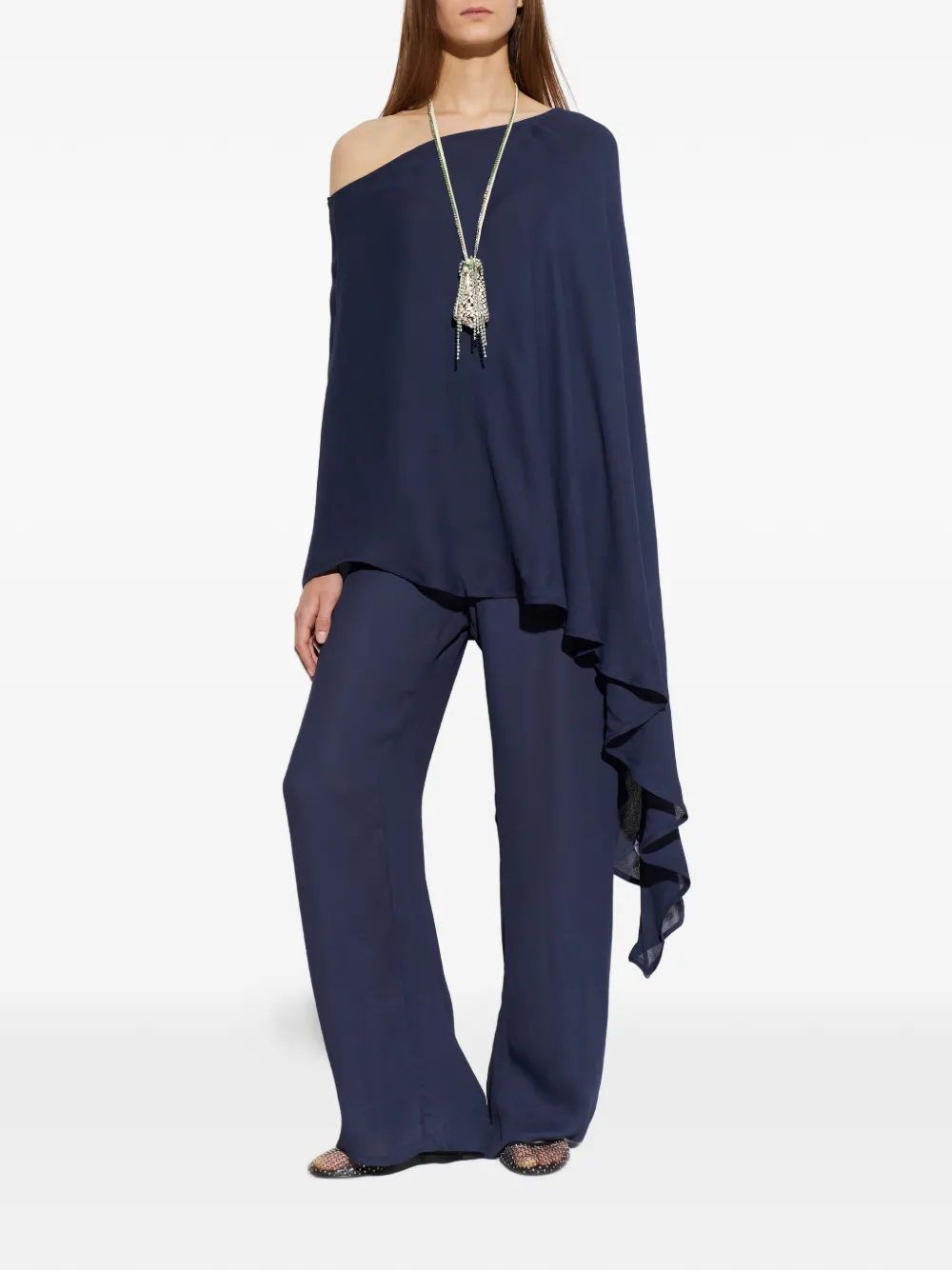 Cult Gaia Sara straight broek Blauw