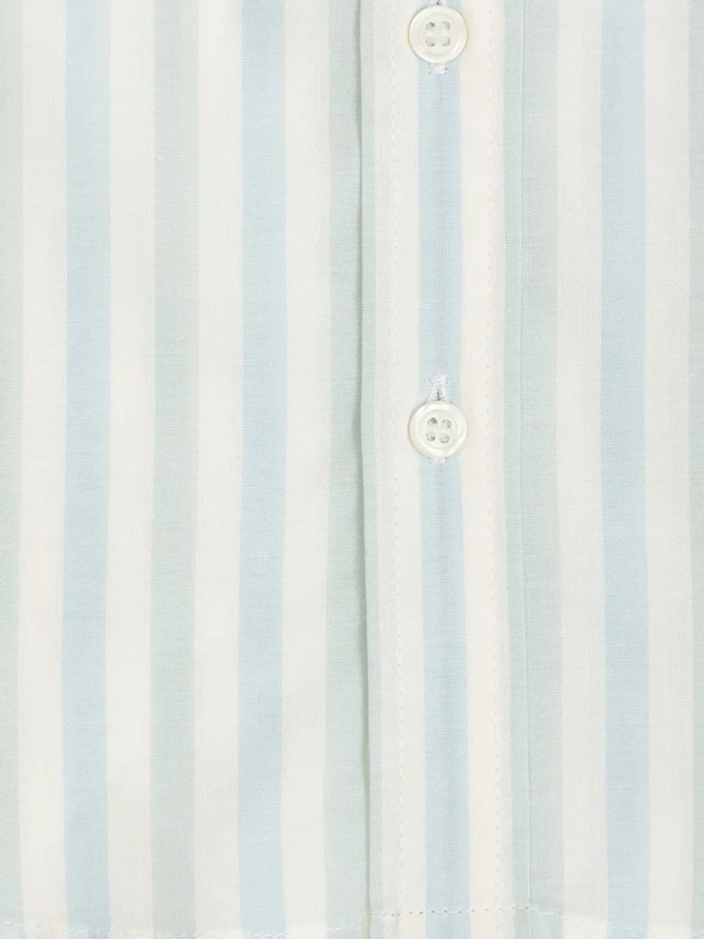 Bonpoint Linton katoenen shirt met verticale streep Wit