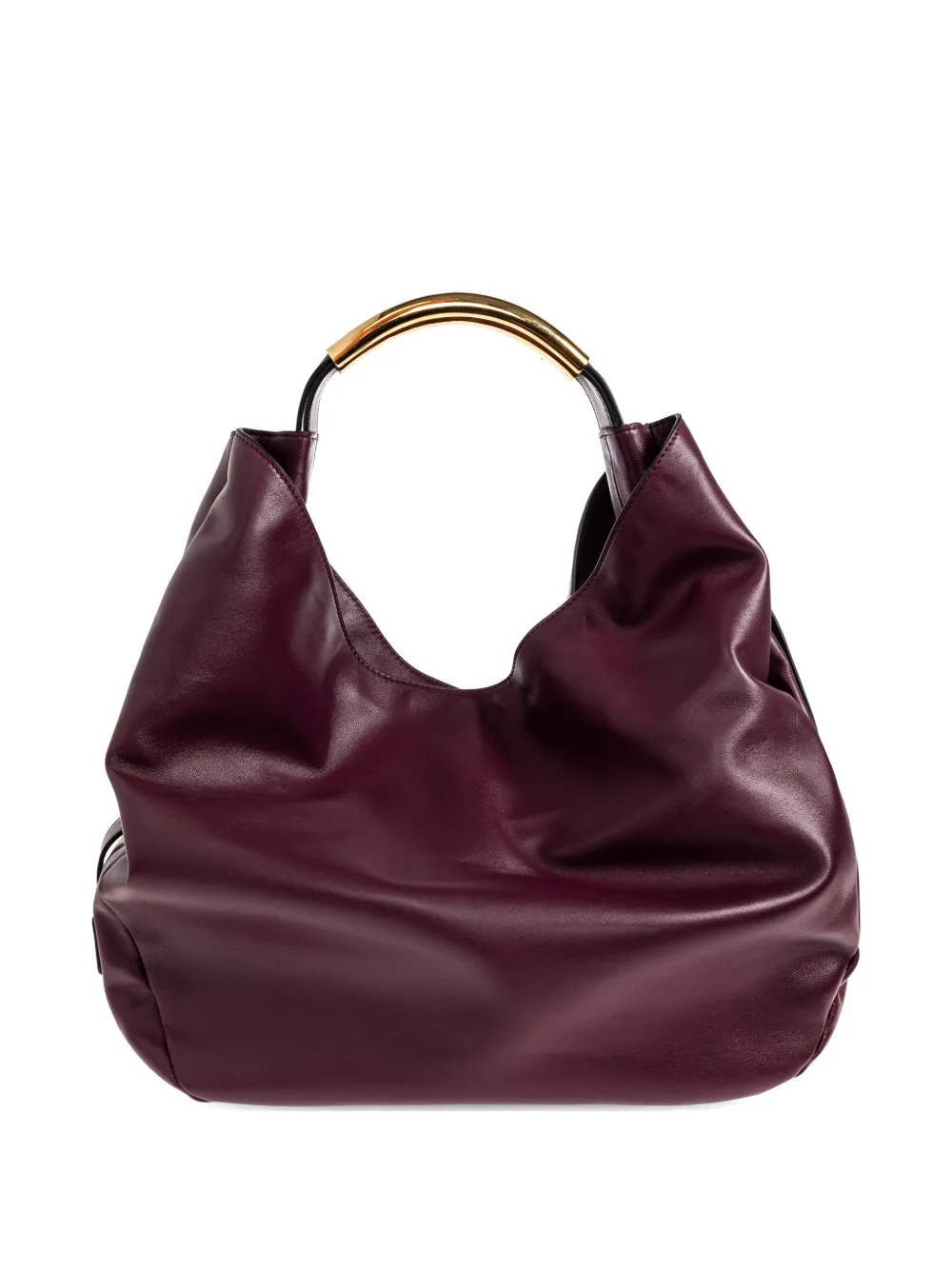 Moschino Handle Me logo-plaque tote bag - Rosso