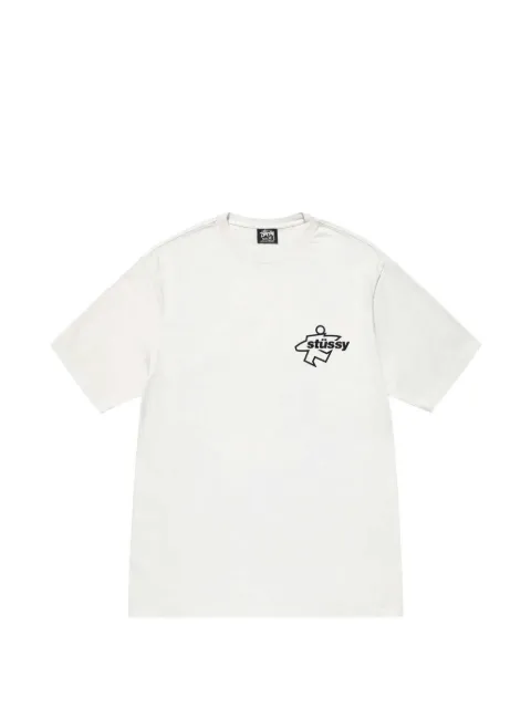 Stüssy logo-print jersey T-shirt