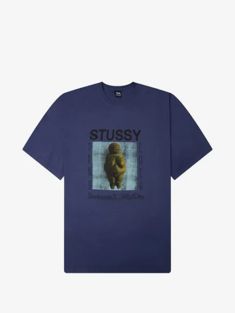 Stüssy playera de algodón con estampado gráfico