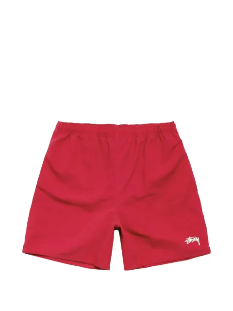 Stüssy logo-print swim shorts
