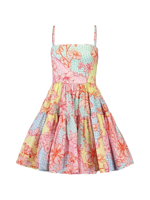 Mary Katrantzou Margot Floral-print Mini Dress in Multicolour