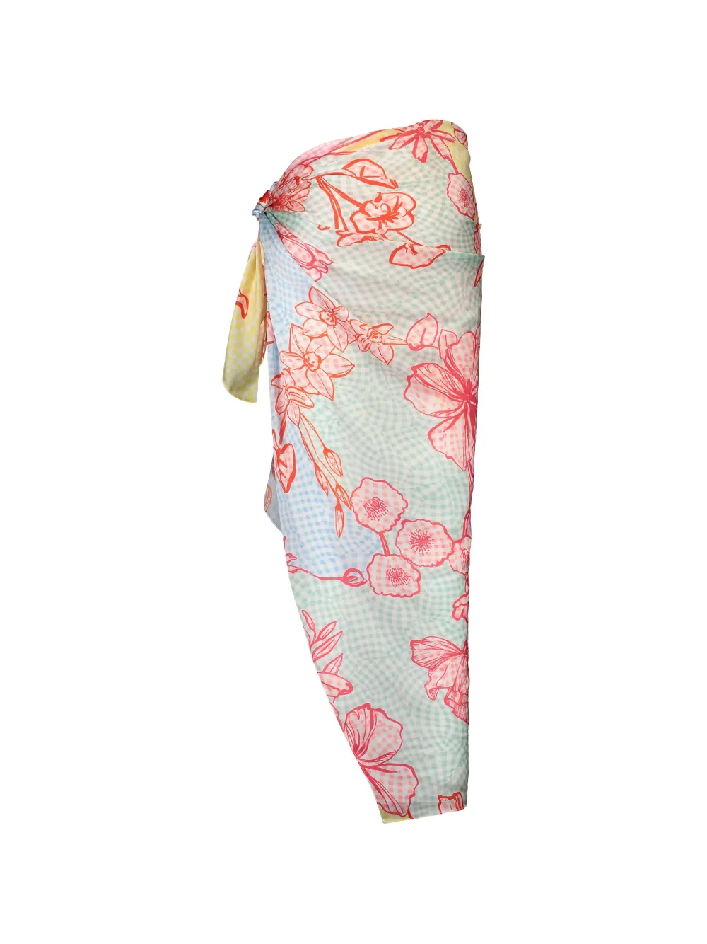 Mary Katrantzou Elba Pareo in Pink, view 2