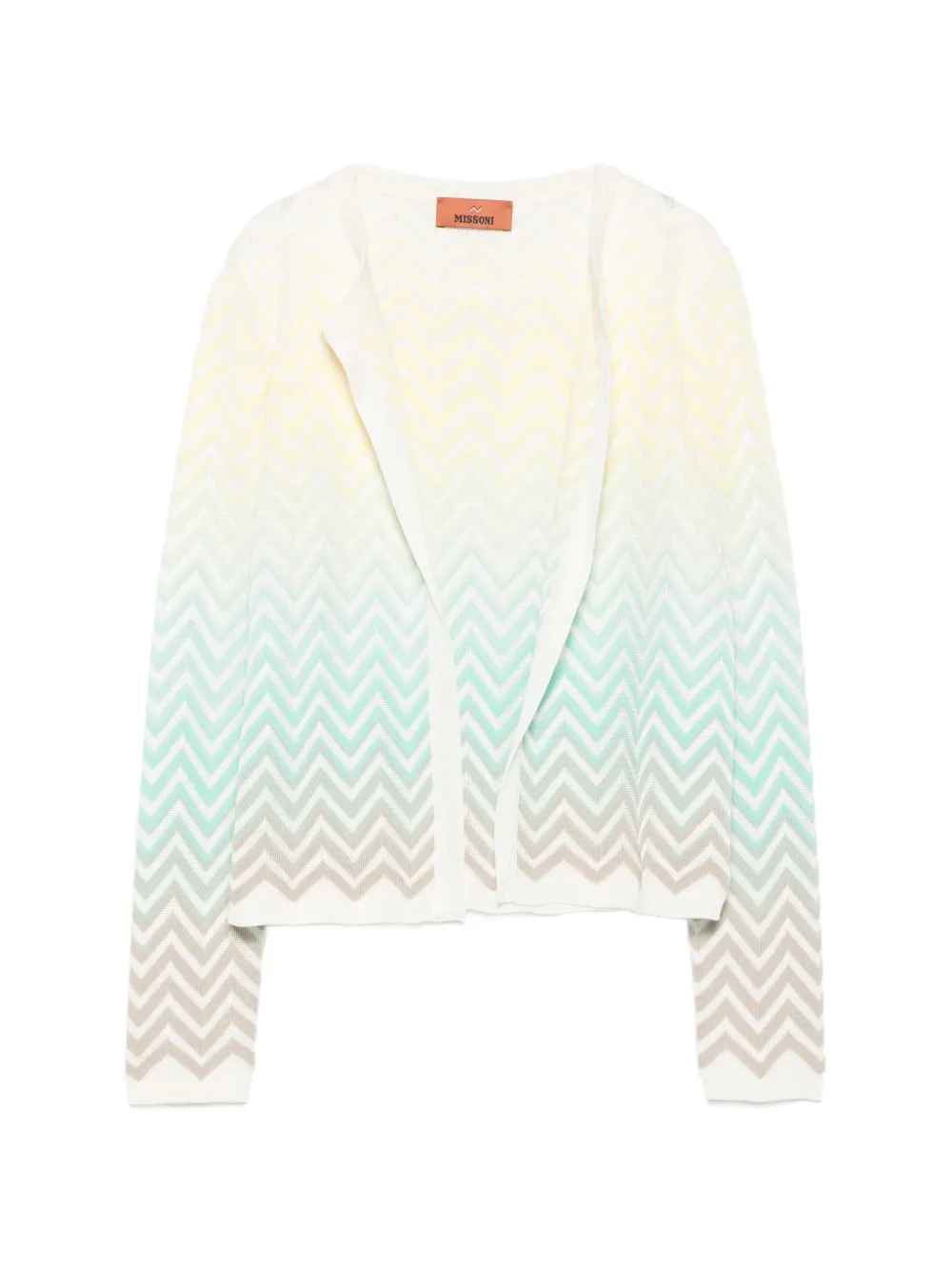 Missoni zigzag-pattern cardigan - Toni neutri