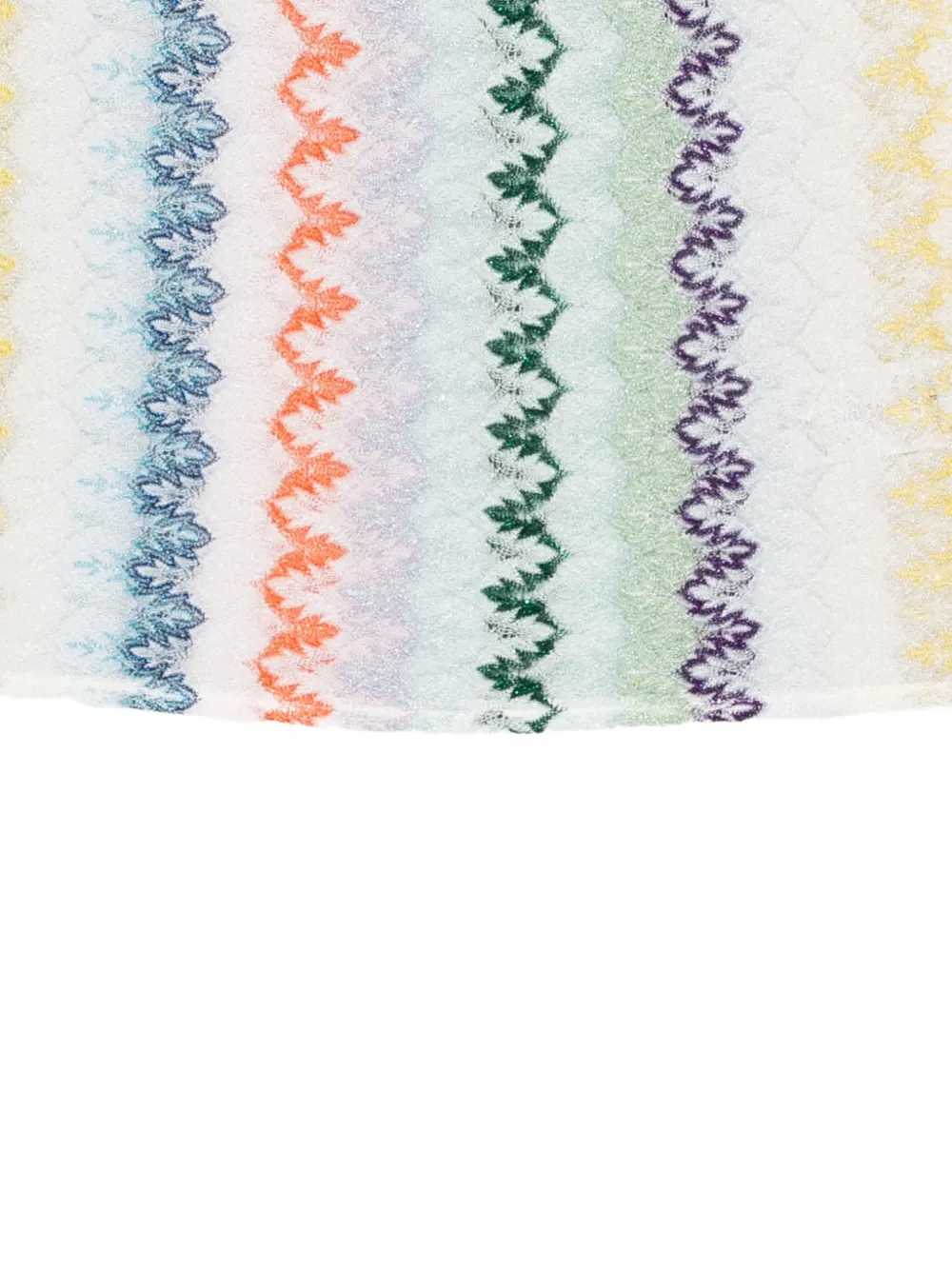 Missoni Sjaal met franje Wit