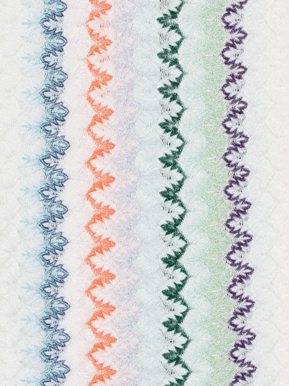 Missoni Sjaal met franje Wit