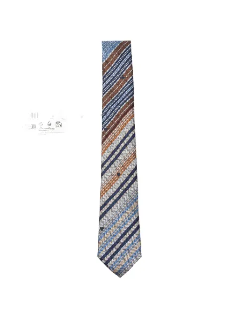 Vivienne Westwood herringbone-stripe tie
