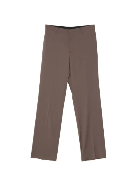 Manuel Ritz pressed-crease tailored trousers
