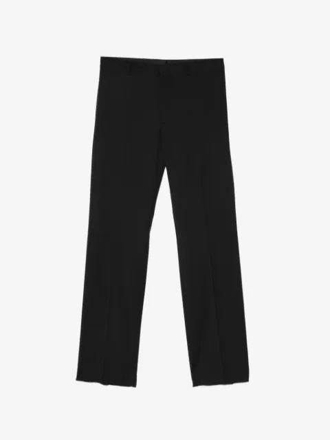 Manuel Ritz pressed-crease tailored trousers