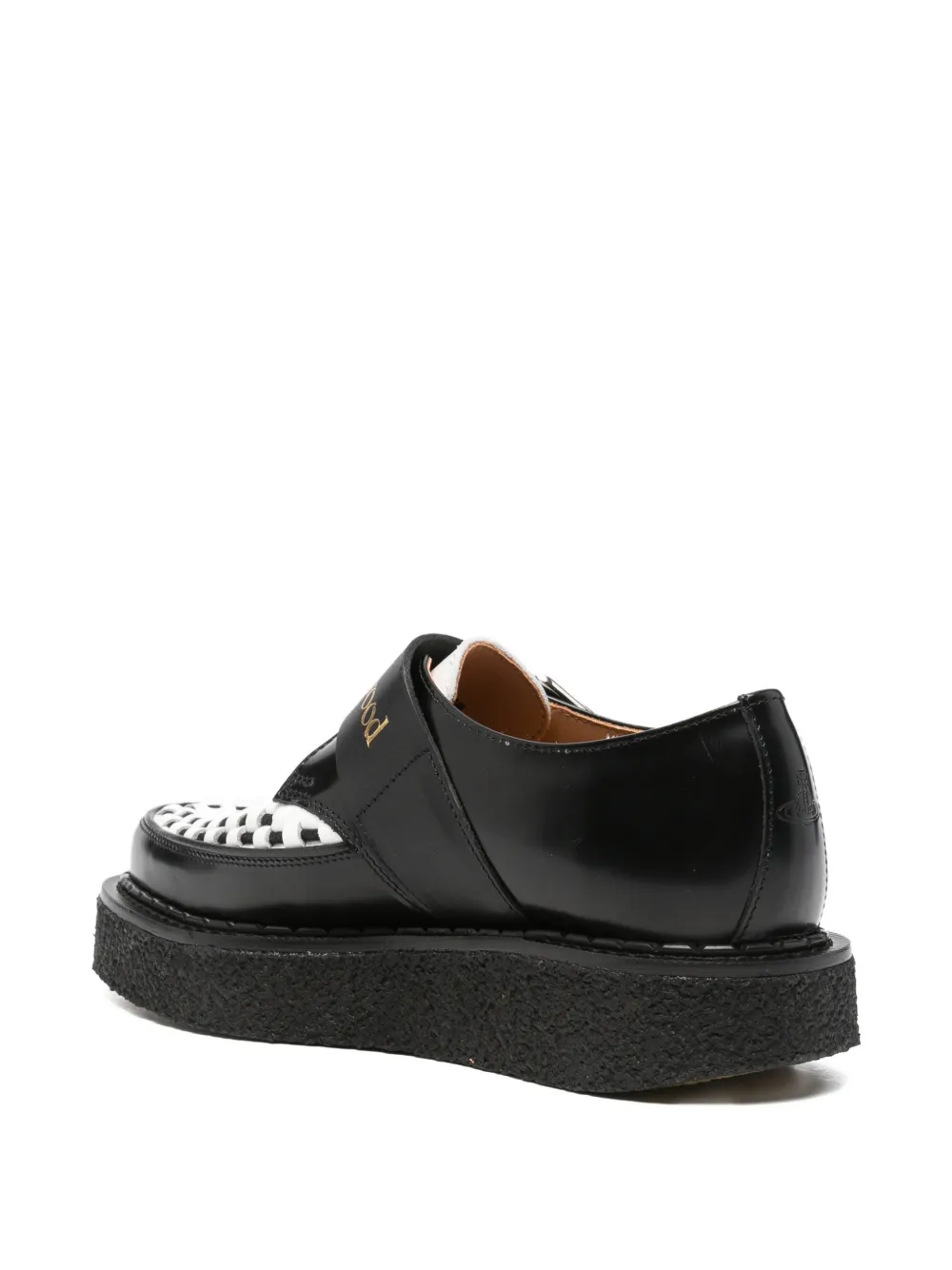 Vivienne Westwood x George Cox pointed-toe creeper shoes Zwart