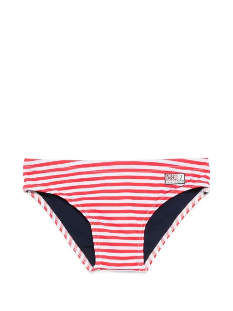 MC2 Saint Barth Kids Gestreifte Badehose