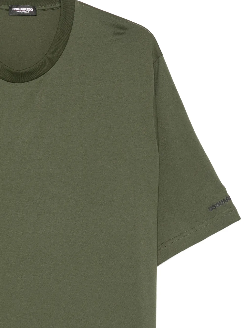 DSQUARED2 T-shirt met logoprint Groen