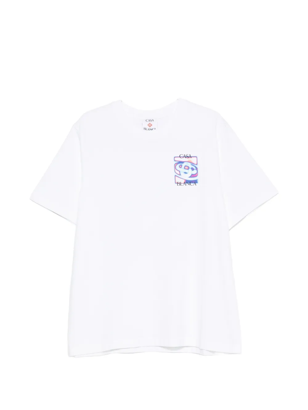 Casablanca Heat Map graphic-print T-shirt - Weiß