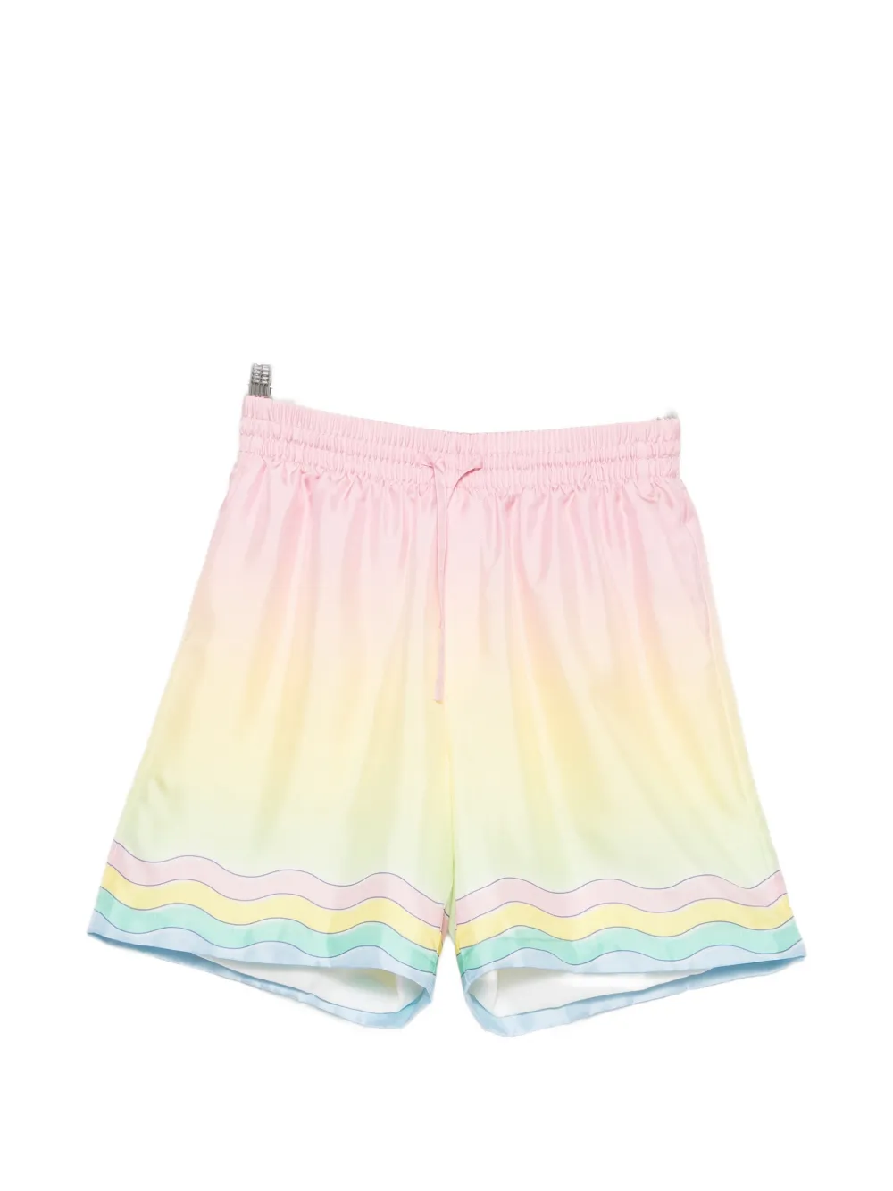 Casablanca gradient wavy-print shorts - Giallo