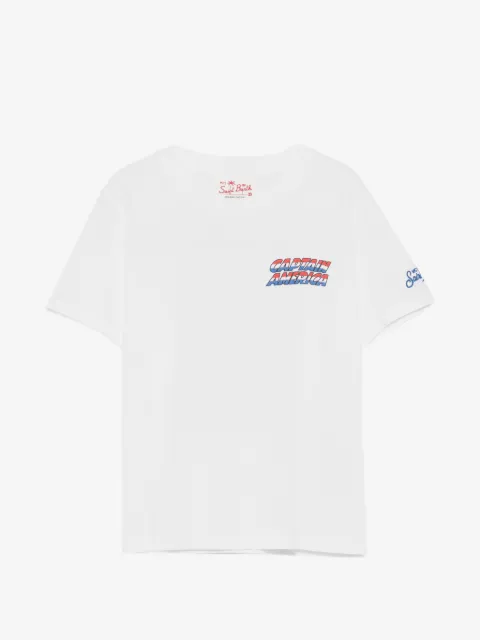 MC2 Saint Barth Kids x Marvel Portland Jr graphic-print T-shirt