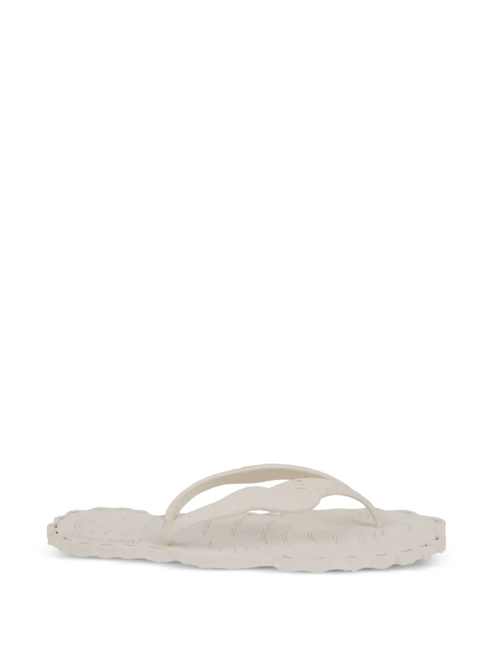 ZIMMERMANN scalloped-edge flip-flops - Nude