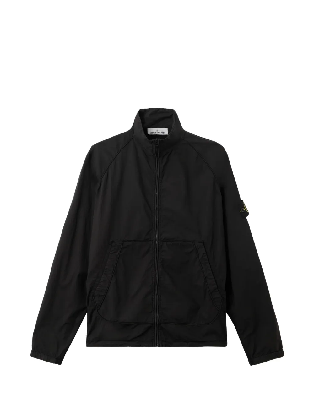 Stone Island Compass-badge track jacket - Nero