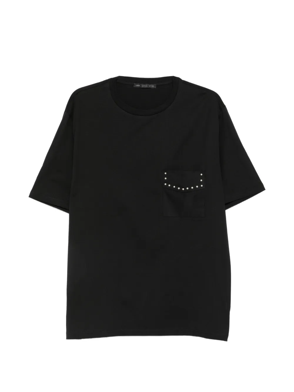 Low Brand studded-pocket T-shirt - Nero