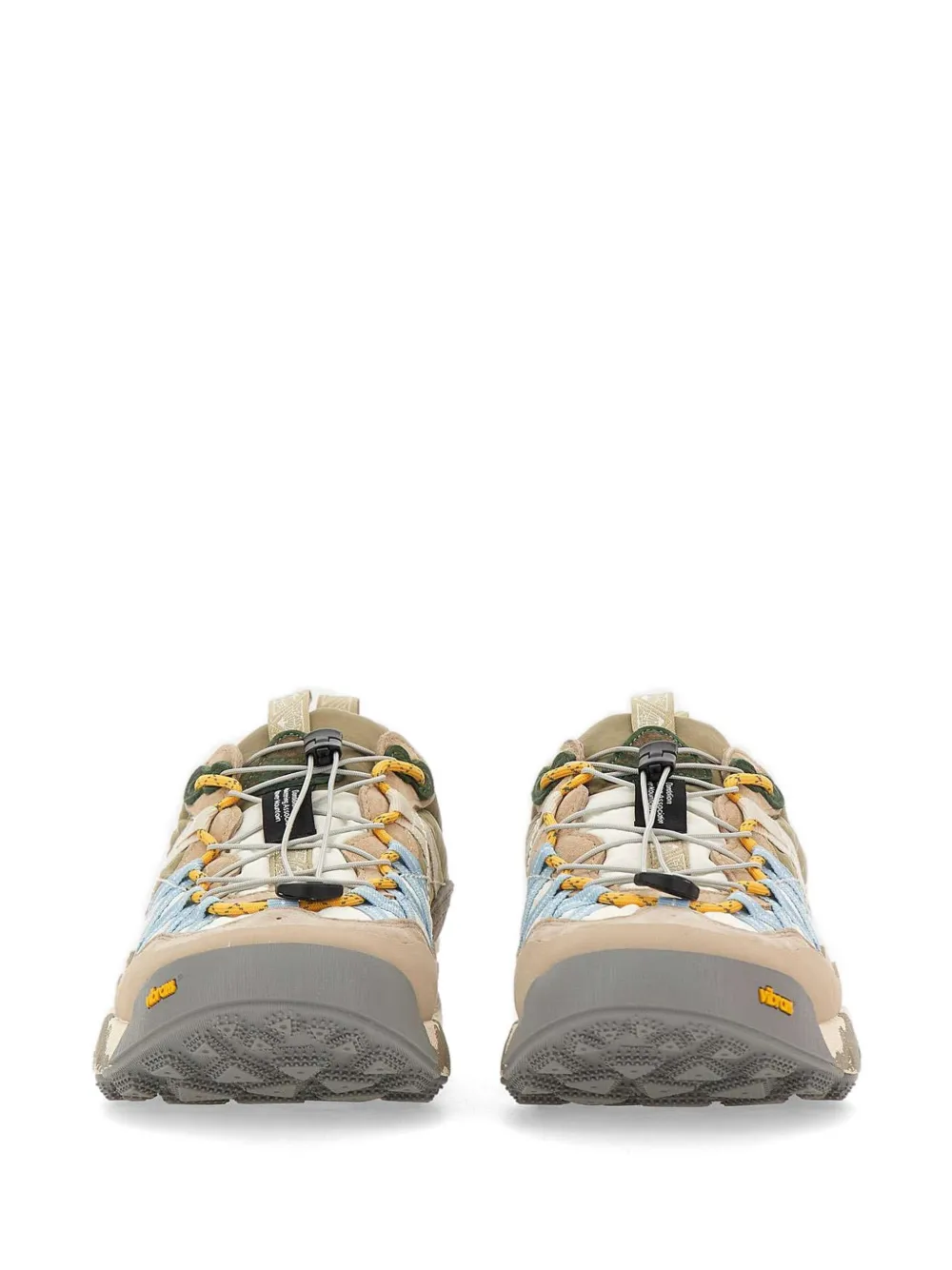 FLOWER MOUNTAIN Iwano panelled sneakers Beige