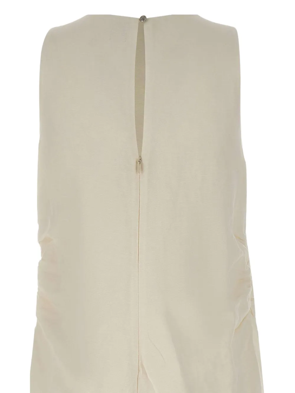 BOSS C-Delinna flared midi-jurk Beige