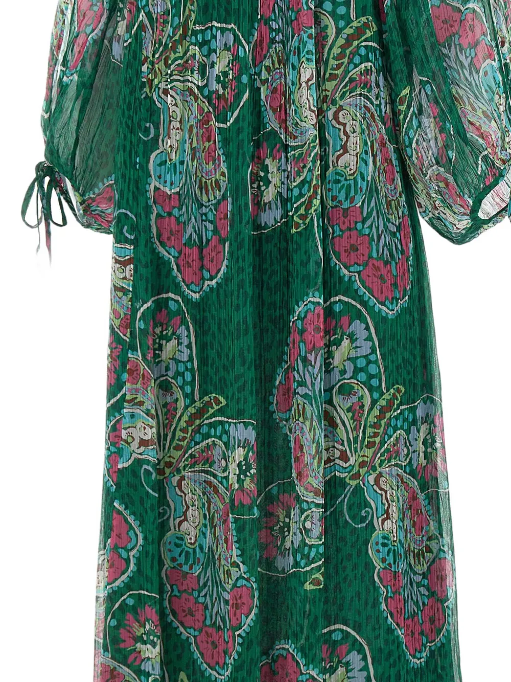 Rixo Hayden jurk met bloemenprint Groen