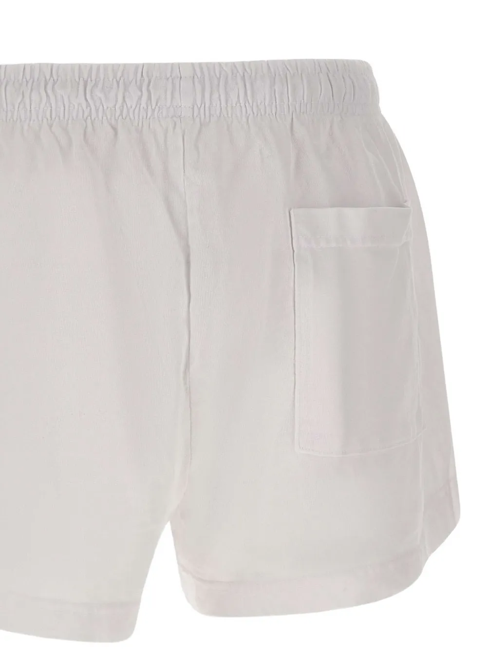 Sporty & Rich Run Club Disco shorts met logoprint Wit