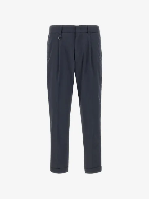 Paolo Pecora pantalon plissé à ourlet retourné