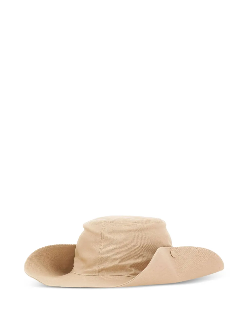 The Attico Ecru pet met vervaagd effect Beige