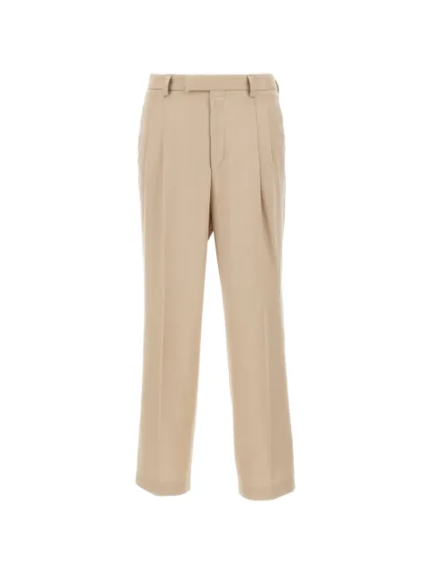 BOSS pleated wide-leg trousers