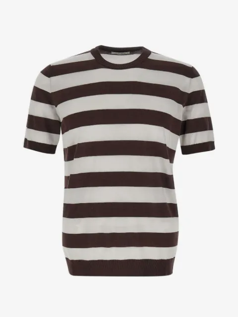 Kangra playera con motivo de rayas horizontales