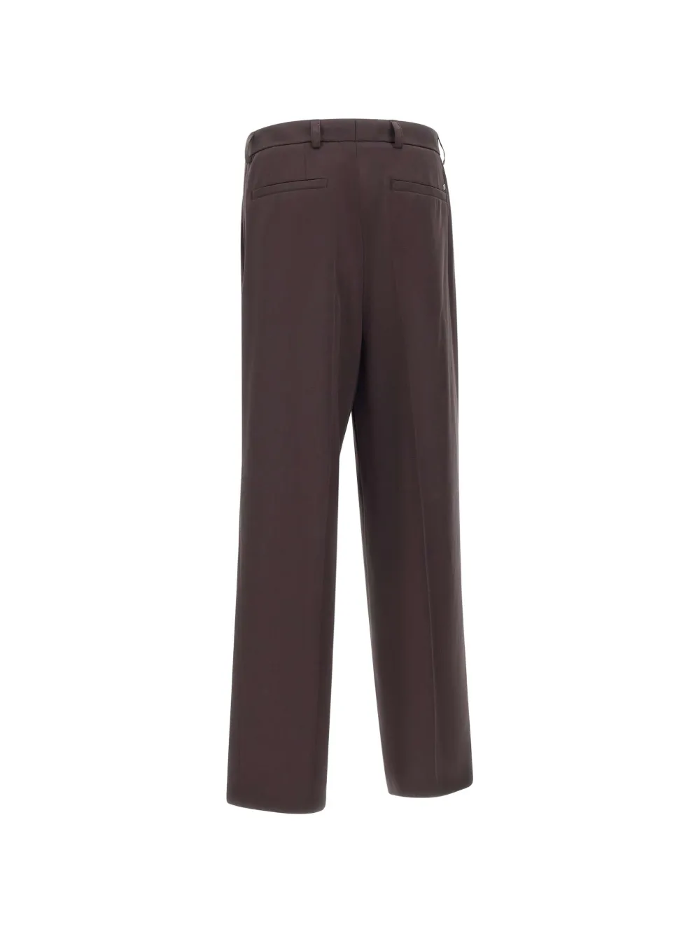 BOSS Twill plooibroek Bruin