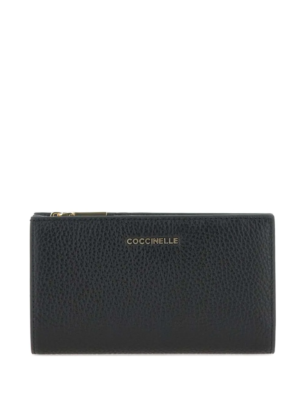 Coccinelle Metallic Soft leather wallet - Nero