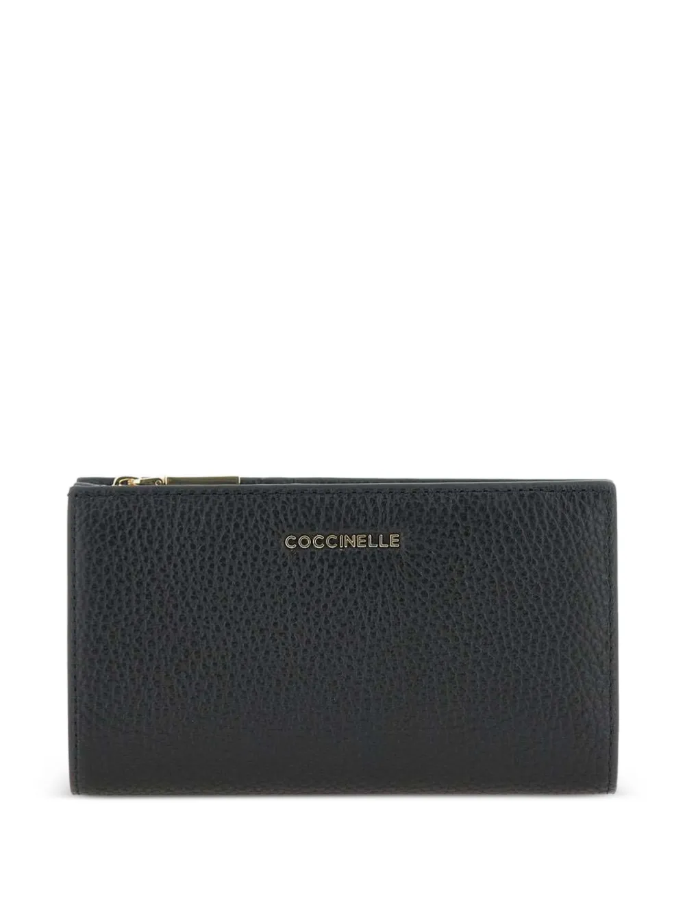 Coccinelle Metallic Soft leather wallet - Nero