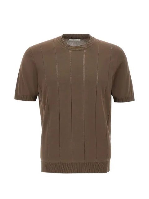 Kangra flat-rib cotton sweater