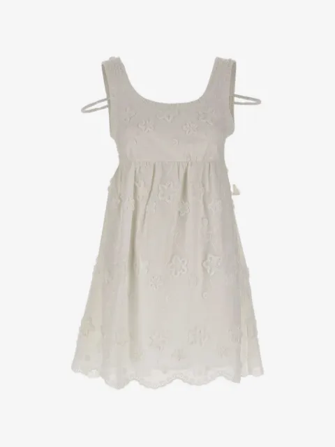 The Garment Fleur Bra embroidered mini dress