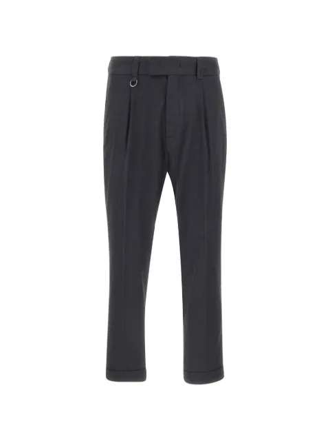 Paolo Pecora pleated turned-up trousers