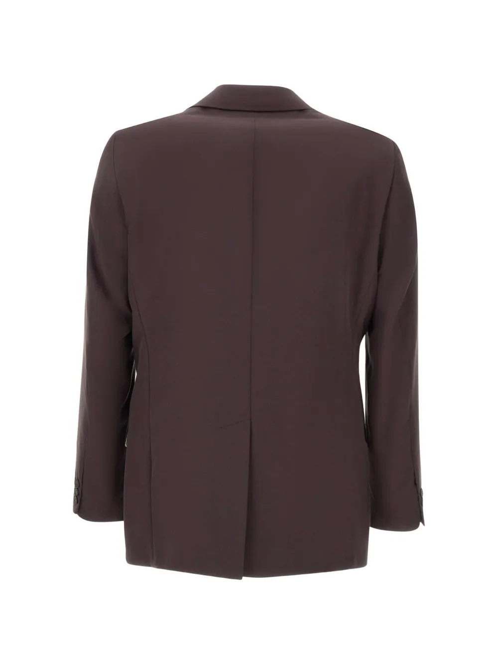 BOSS Twill blazer met enkele rij knopen Bruin