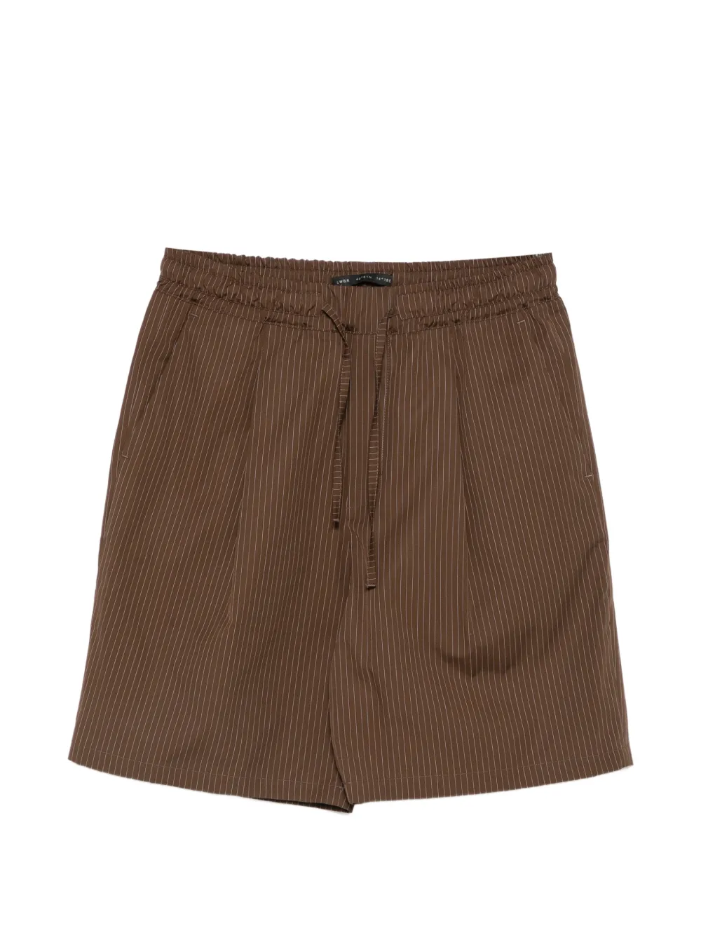Low Brand Tokyo stripe-pattern shorts - Marrone