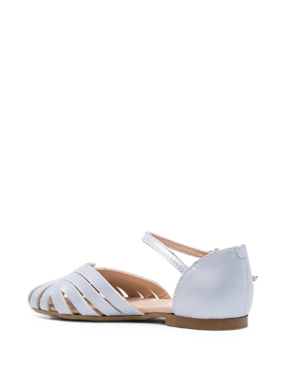 Eli1957 cage-style buckled sandals Blauw