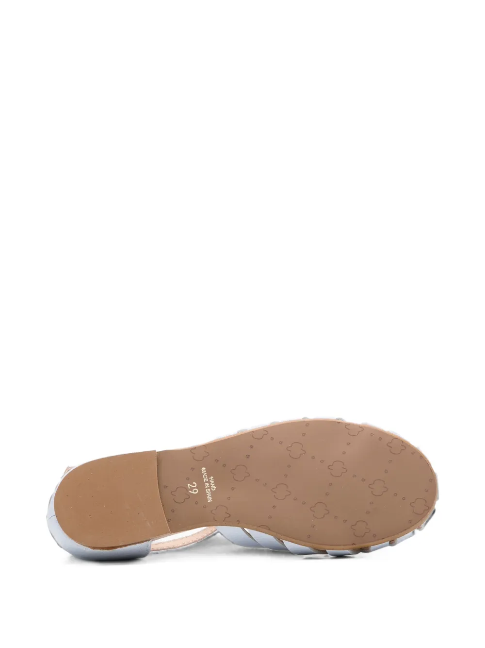 Eli1957 cage-style buckled sandals Blauw